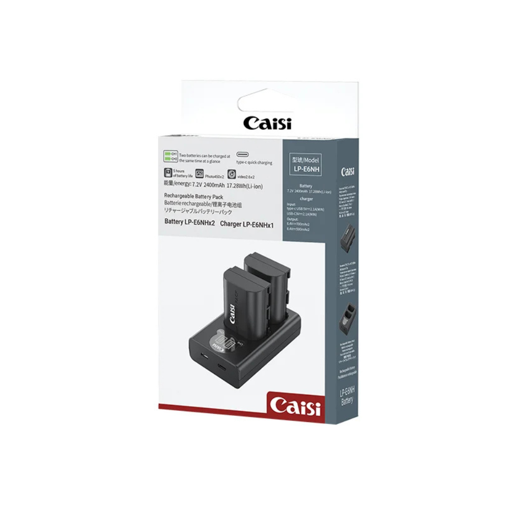 Caisi LP-E6 Battery Pack for Canon Cameras3