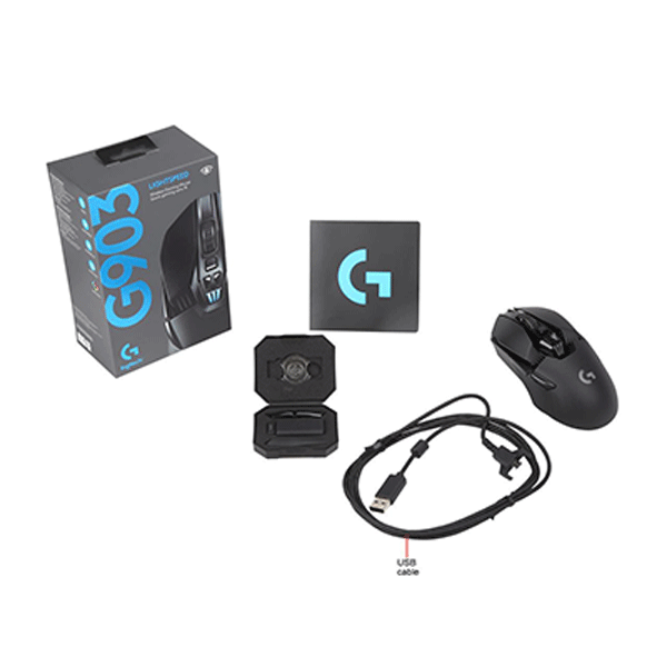 Logitech G903 Lightspeed Wireless Gaming Mouse with HERO 25K Sensor4