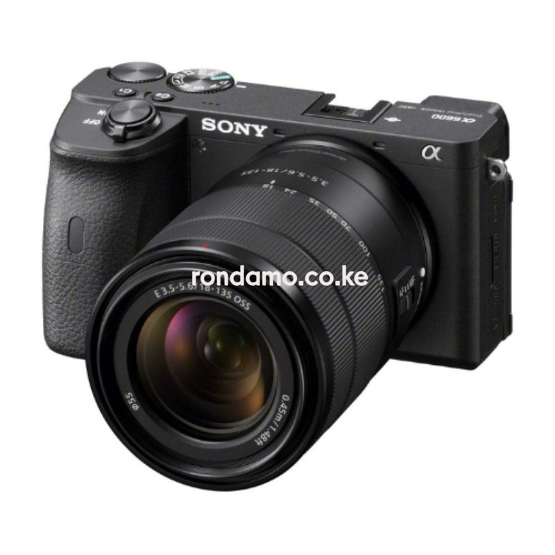 Sony Alpha a6600 Mirrorless Digital Camera with 18-135mm Lens
