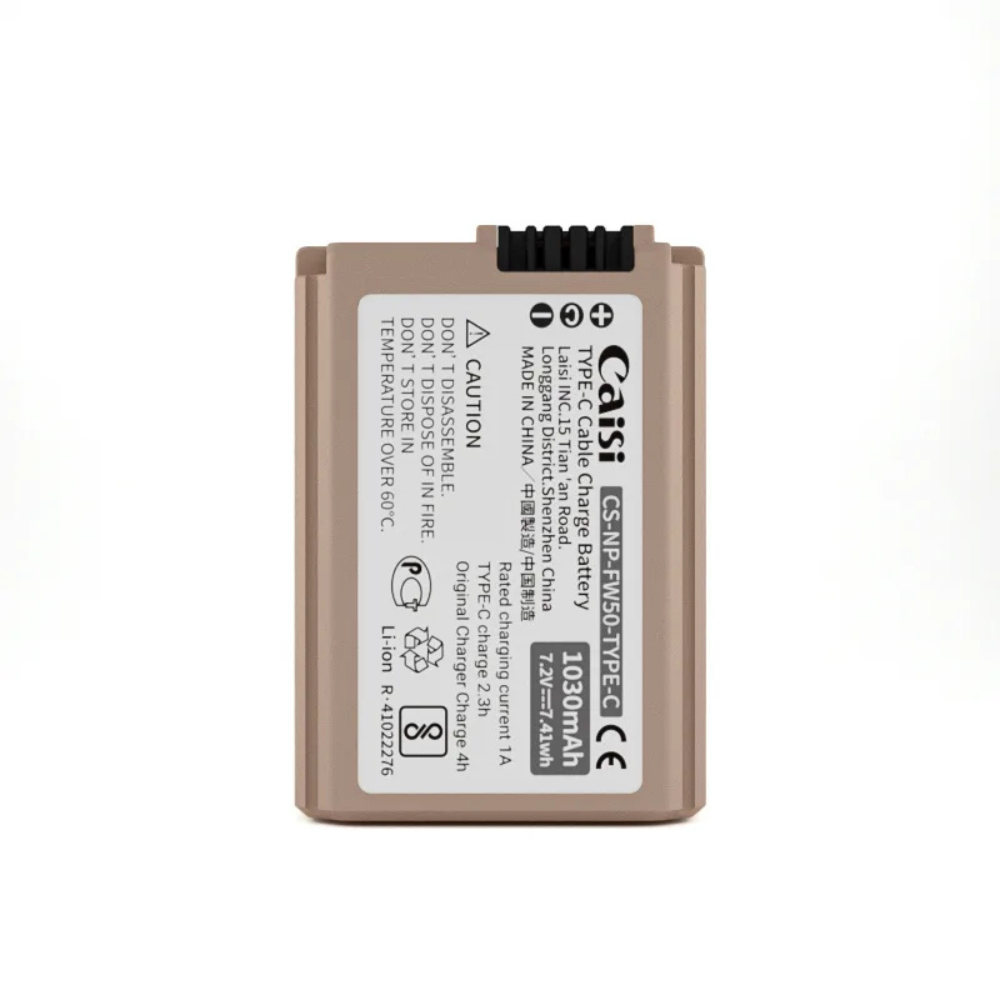 Caisi Sony NP-FW50 Rechargeable Lithium Battery 1030mAh