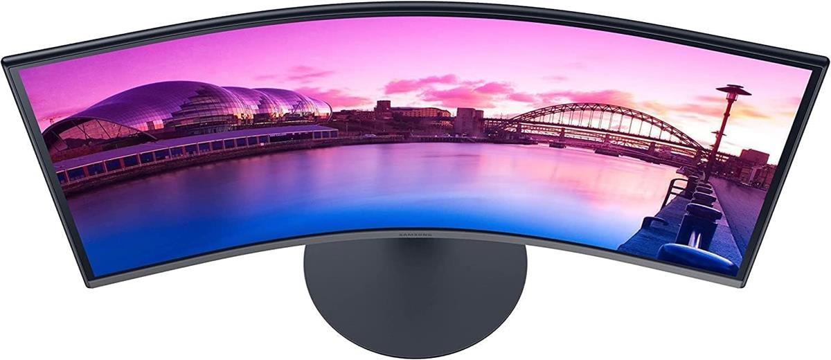 Samsung Essential 27″ FHD Curved Monitor- LS27C390EAMXUE3