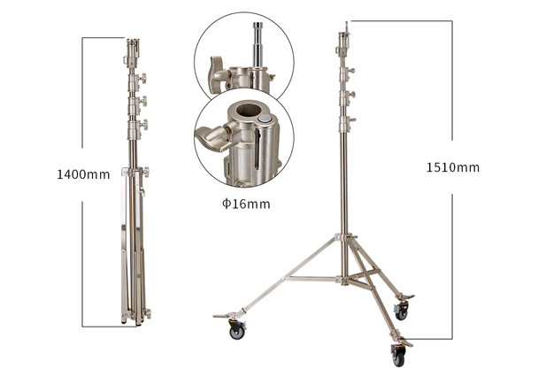 Jinbei JB-4200 Steel Light Stand3