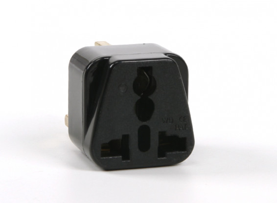 MULTI BLACK FUSED UK ADAPTOR - MBF2