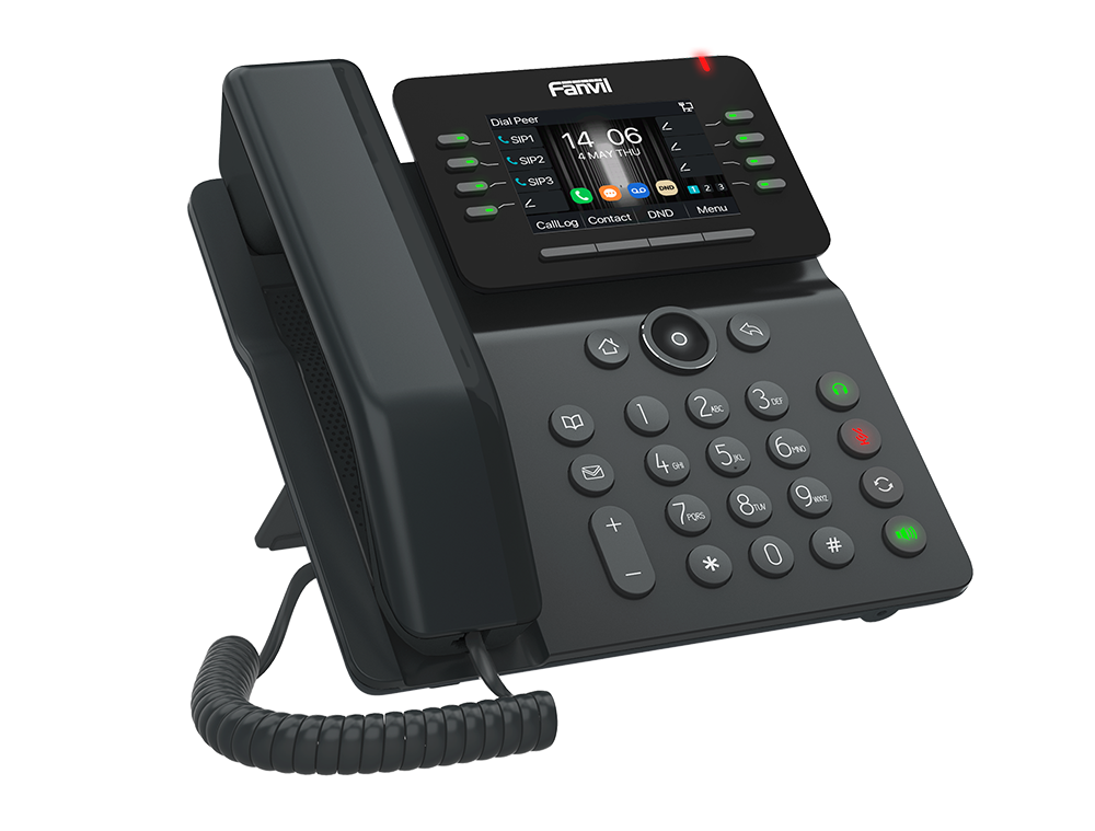 Fanvil V63 Prime Business IP Phone – 6 SIP Lines & HD Audio
