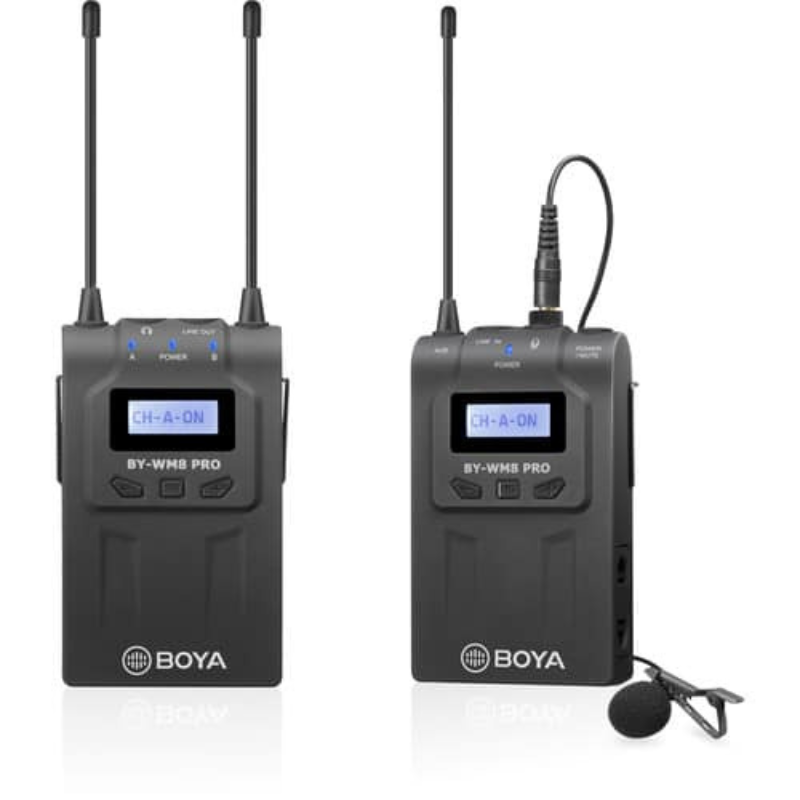 BOYA by-WM8 Pro-K1 UHF Wireless Microphone System4
