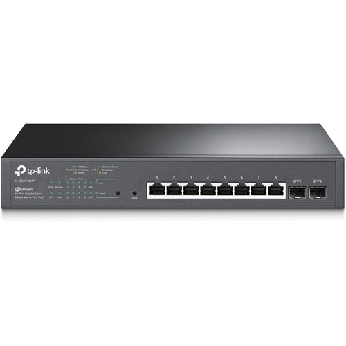 TP-Link Jetstream TL-SG2210MP 10-Port Gigabit PoE+ Switch-TL- SG2210MP3