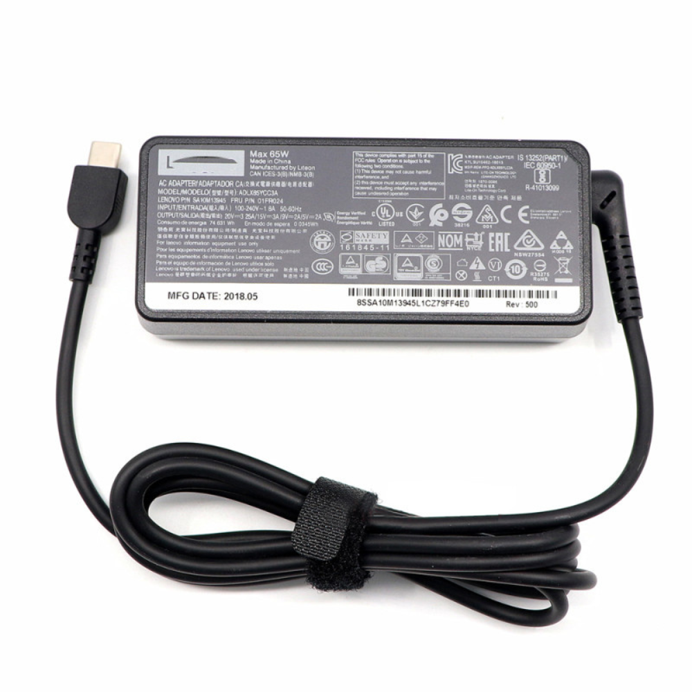 Charger for Lenovo 14e Chromebook (81MH) 20V 3.25A 65W USB-C4