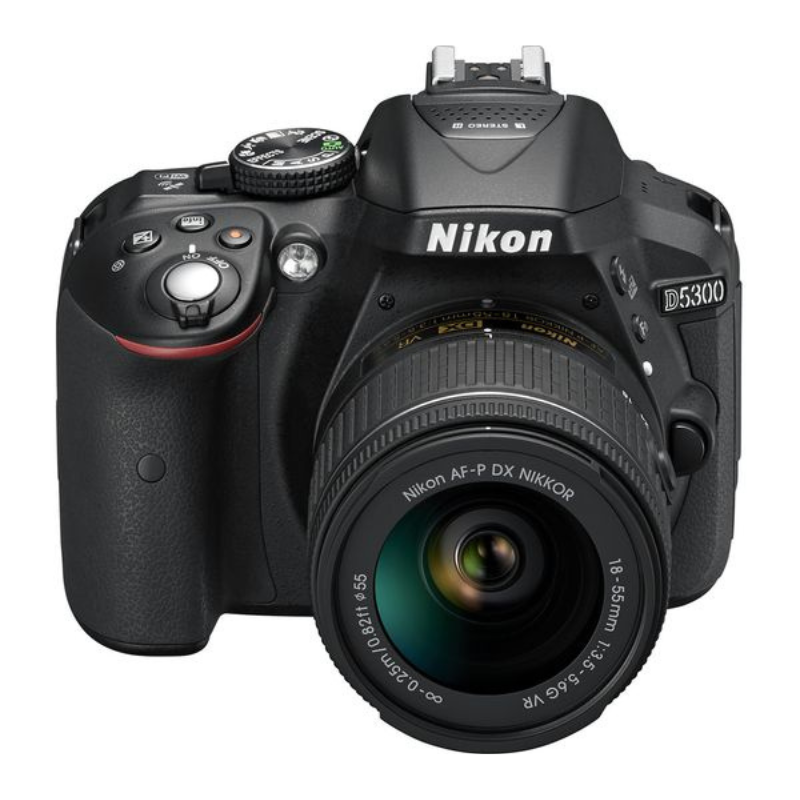 Nikon D5300 DSLR Camera with AF-P 18-55mm Lens (Black)4