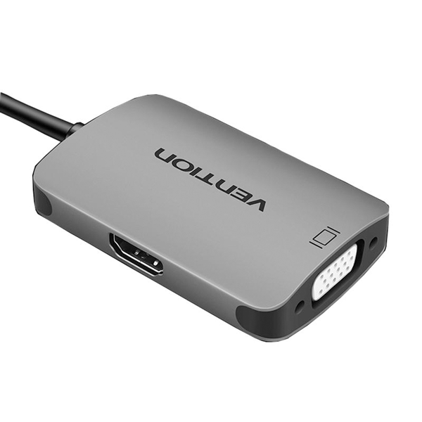 Vention USB Type C To HDMI 4K & VGA Converter â€“ CGKHA3