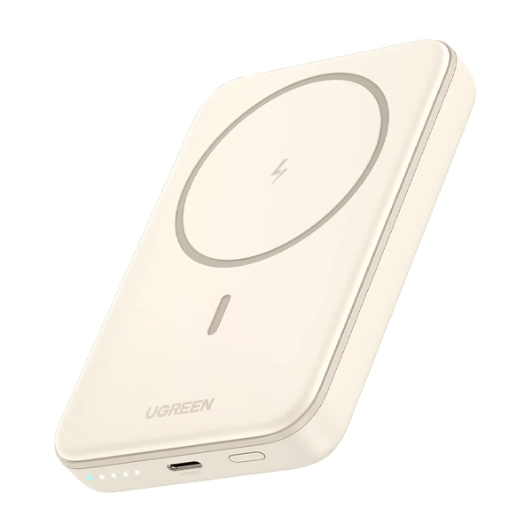 UGREEN 20W 10000mAh Magnetic Wireless Power Bank Beige – UG-252082