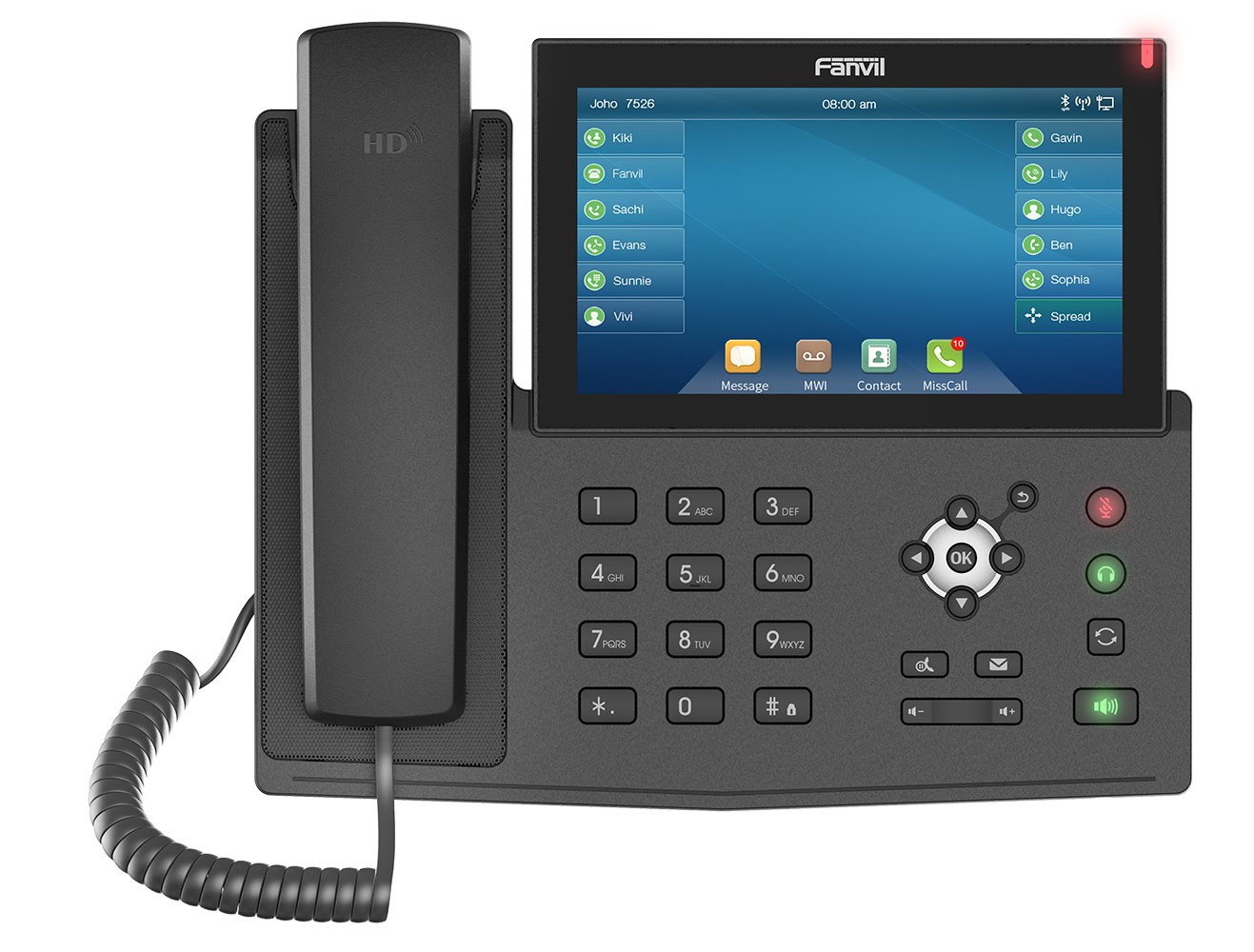 Fanvil X7 Touch Screen IP Phone – High-End SIP VoIP Solution