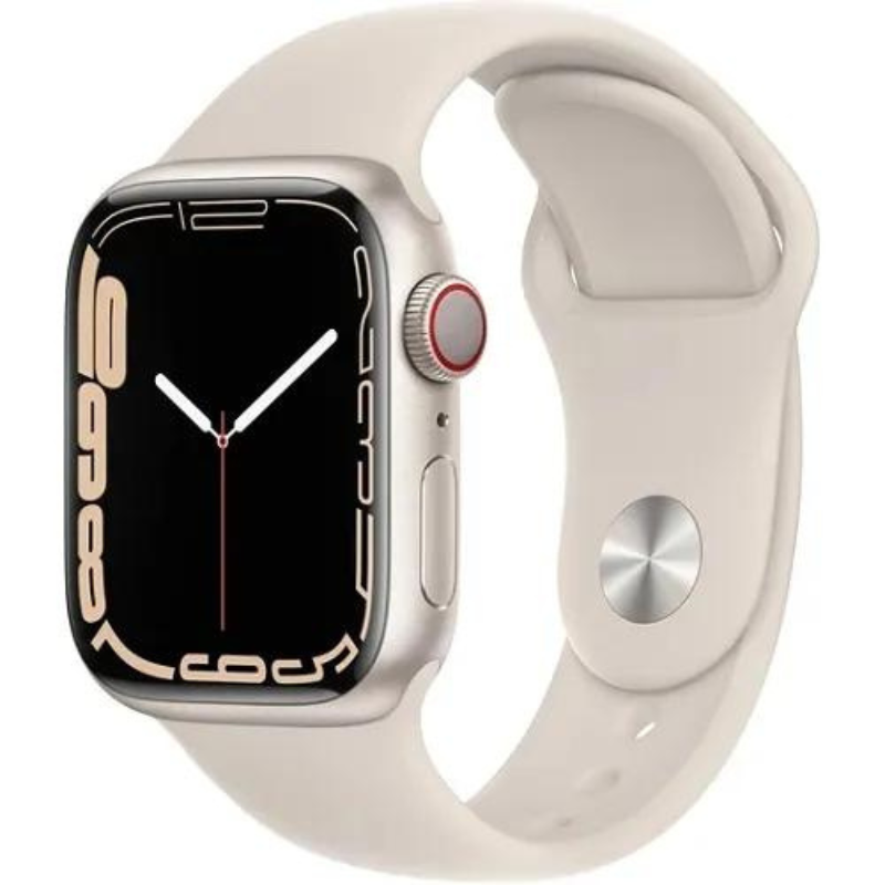 Apple Watch Series 7 GPS, 41mm Midnight Aluminum Case with Midnight Sport Band4