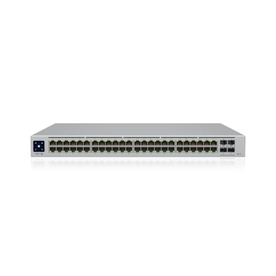 Ubiquiti UniFi Pro PoE 48-Port Gigabit Managed PoE Network Switch with SFP+- USW-48-PoE2