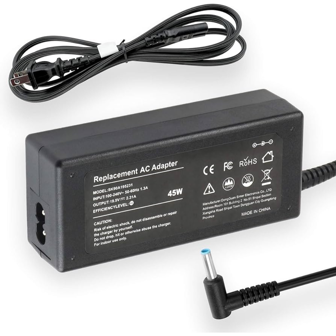 45W HP Pavilion 14-f004la D8B98LA AC Adapter Charger + Cord
