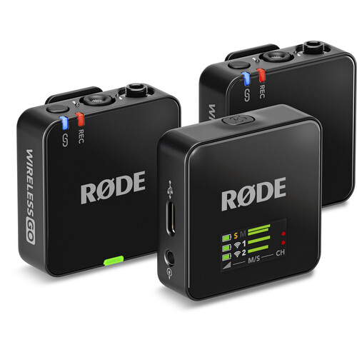 RODE WIRELESS GO COMPACT WIRELESS MICROPHONE SYSTEM