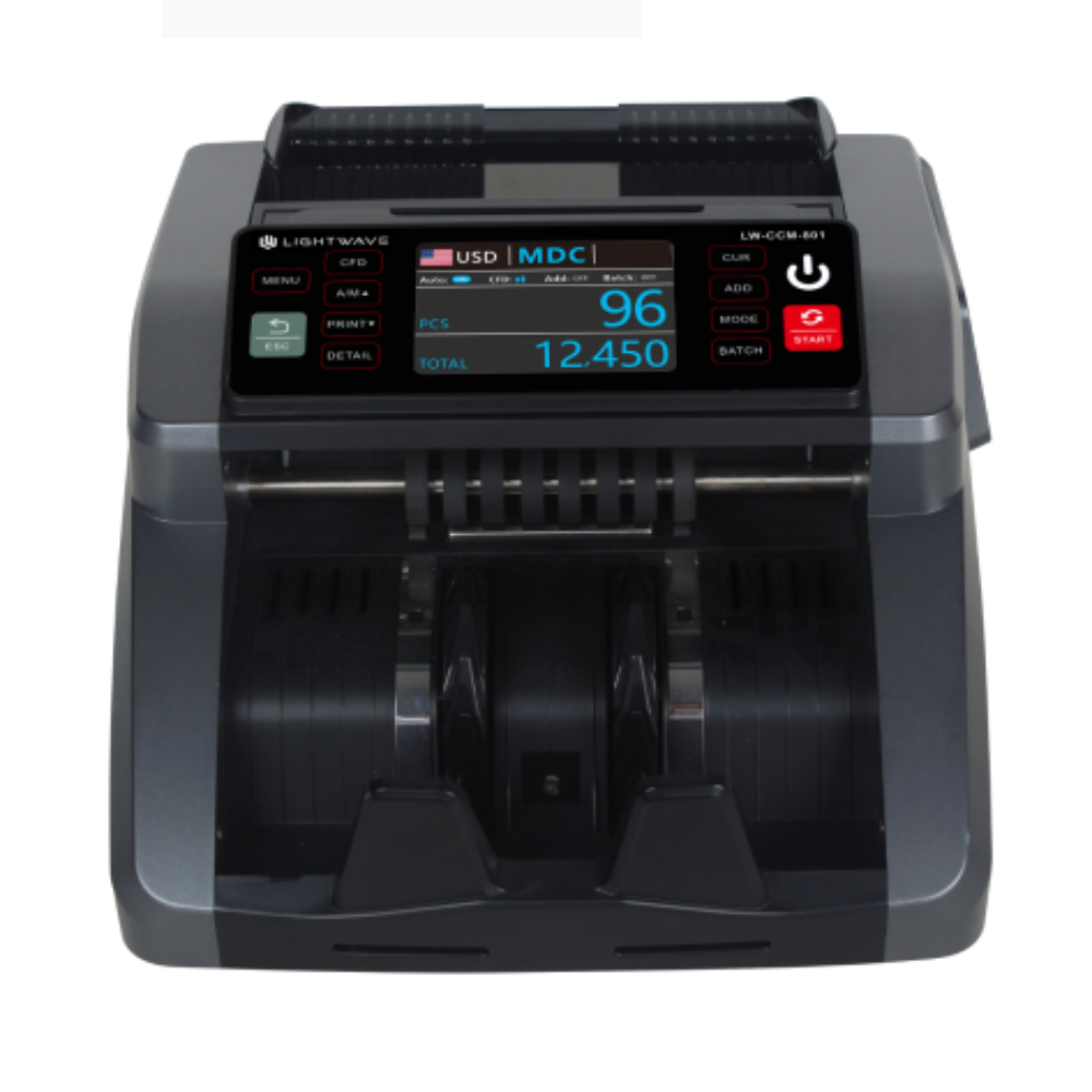 Light Wave Touch Screen Cash Counting Machine-LW-CCM-801