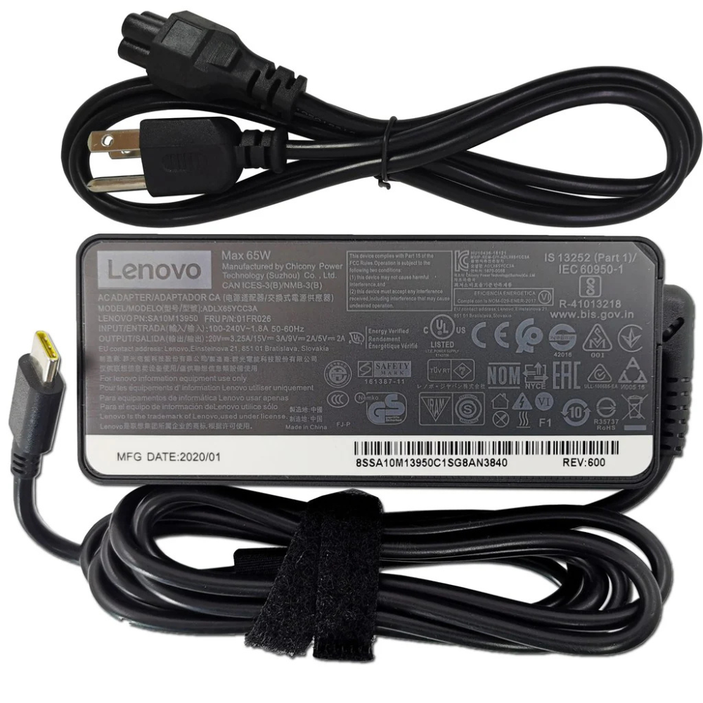 Charger for Lenovo IdeaPad 5 15ITL05 (82FG) 20V 4.75A 95W   3
