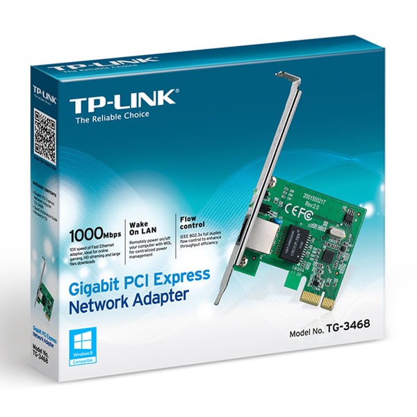 TP-Link TG-3468 Gigabit PCI Express Network Adapter (TL-TG-3468)
