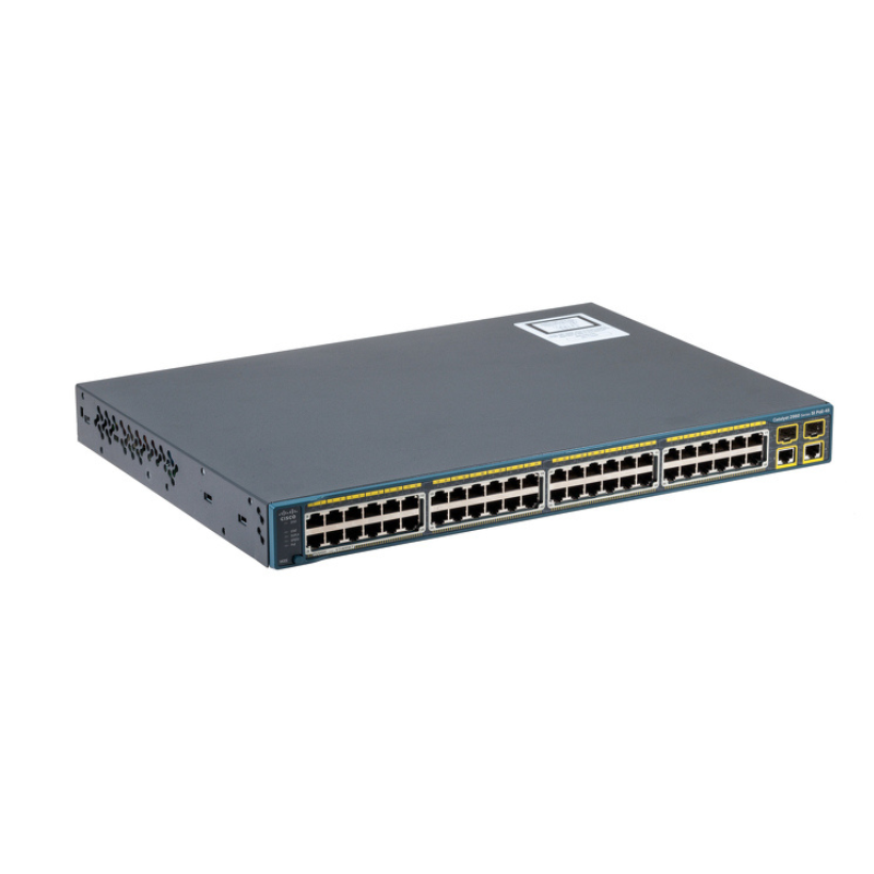 Cisco WS-C2960-48PST-S Catalyst 2960 48 10/100 PoE Switch- WS-C2960-48PST-S4
