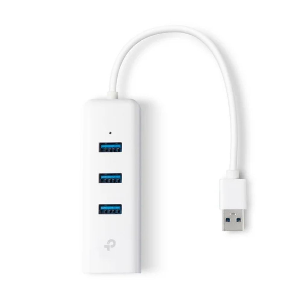 TP-Link UE330 USB 3.0 to 3-Port Hub & Gigabit Ethernet Adapter 2 in 1 USB Adapter