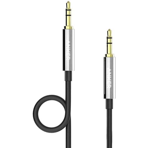 Anker 3.5mm Premium Auxiliary Male to Male Audio Cable (4ft / 1.2m)4