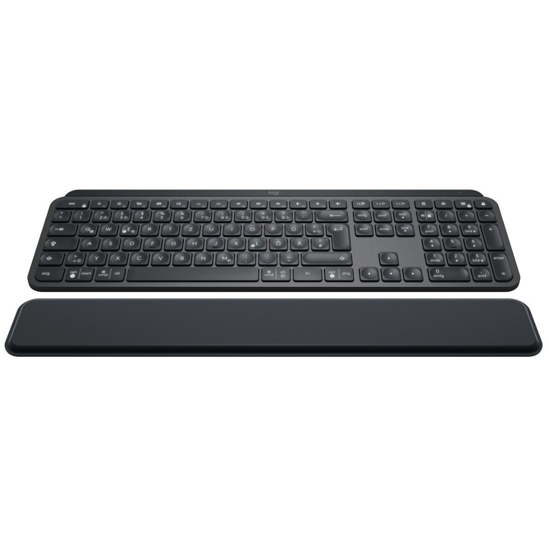 Logitech MX Keys Plus keyboard RF Wireless + Bluetooth AZERTY French Graphite Azerty FR4