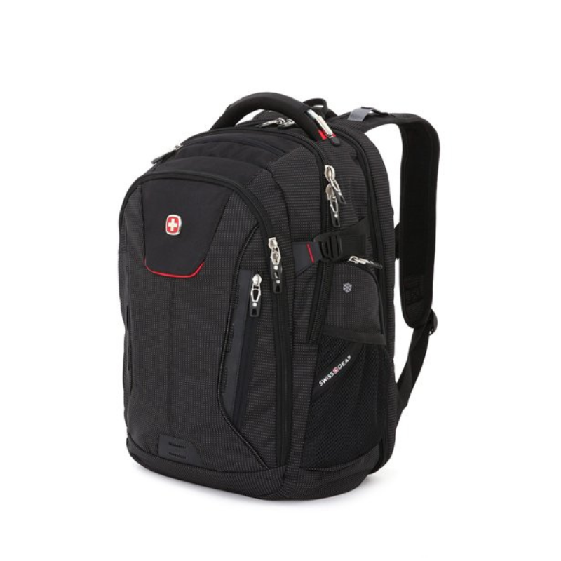 SwissGear Travel Gear Laptop Backpack-Black3