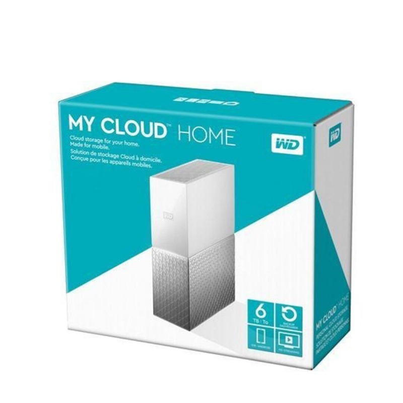WD 6TB My Cloud Home Personal Cloud Storage - WDBVXC0060HWT-NESN