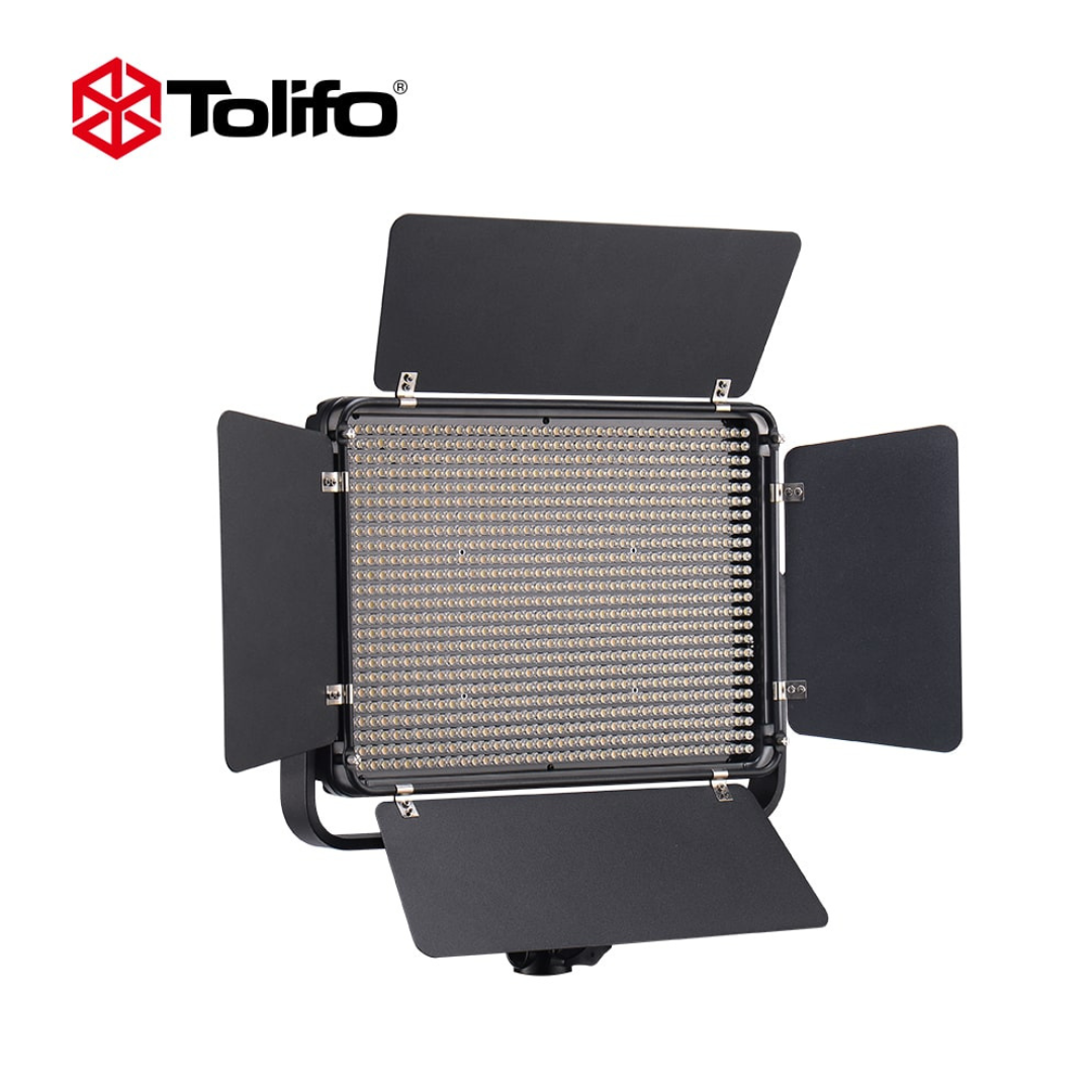 Tolifo Pt-1000b Bi Color Dimmable LED video light Panel3