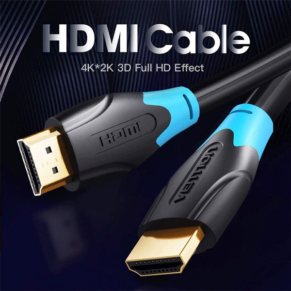 VENTION HDMI CABLE 2METER BLACK - VEN-AACBH4
