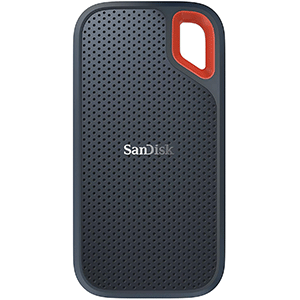 SanDisk 1TB Extreme Portable External SSD - Up to 550MB/s - USB-C, USB 3.1 - SDSSDE60-1T00-G25