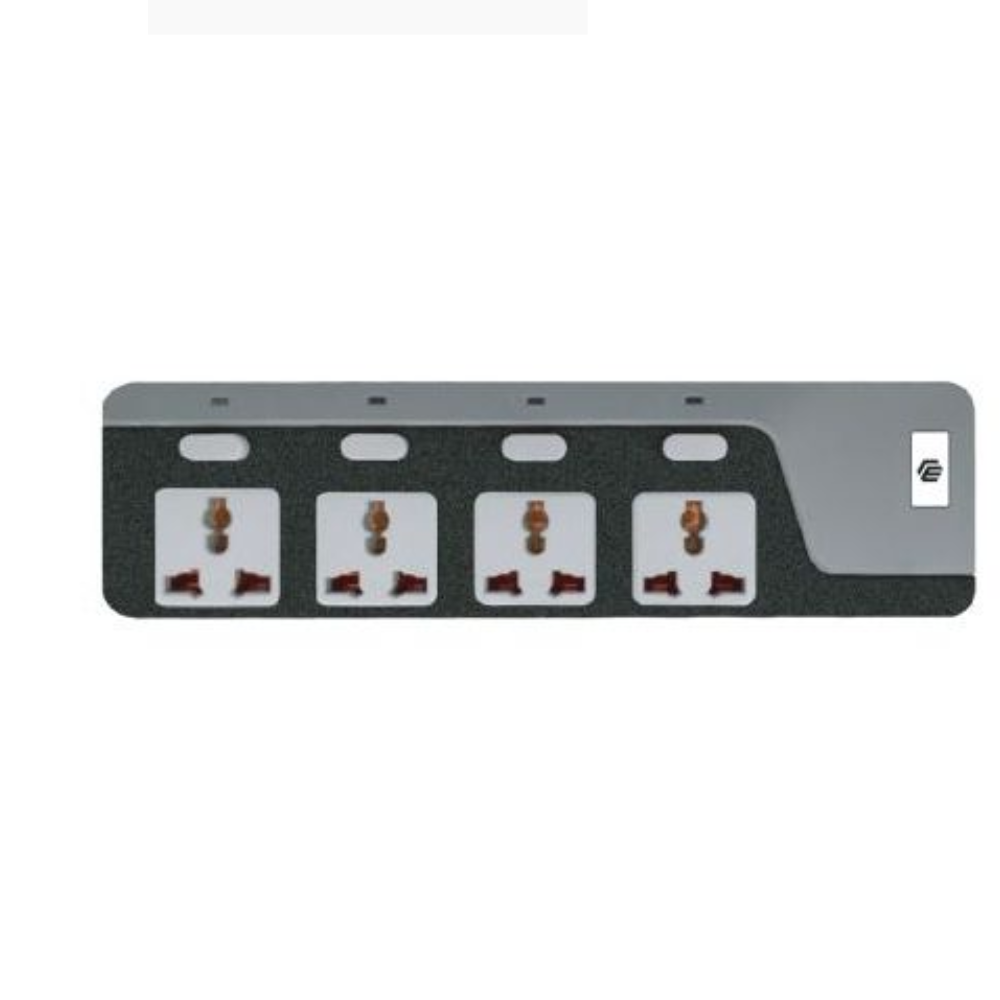 Lightwave 5-Way Extension Socket 2 Metres 4 USB-LW EXT 54U