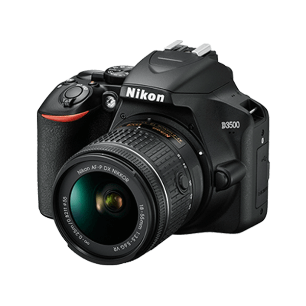 Nikon D3500 DX-Format DSLR Two Lens Kit with AF-P DX NIKKOR 18-55mm f/3.5-5.6G VR LENS & AF-P DX NIKKOR 70-300mm f/4.5-6.3G ED2