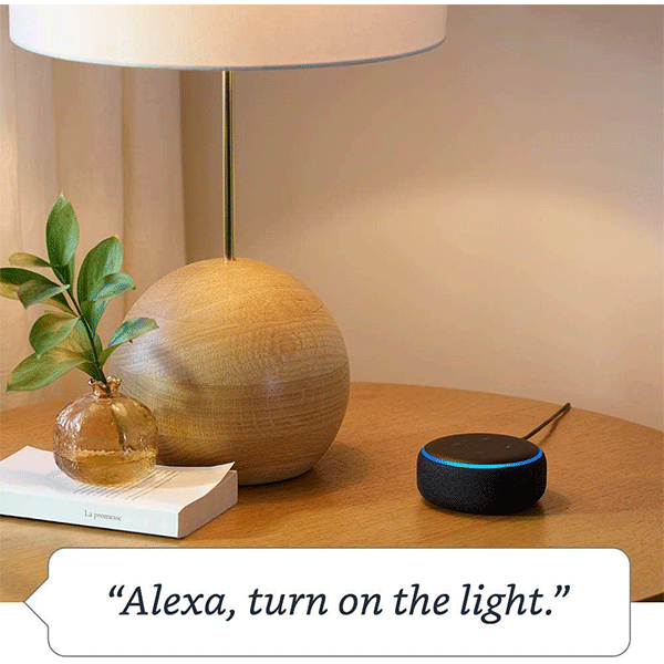 Amazon Echo Dot (3rd Gen) Smart Speaker with Alexa4