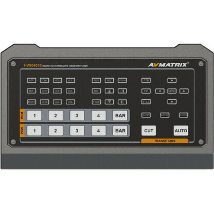 AVMATRIX Shark H4 PLUS 4-Channel HDMI Video Switcher 
