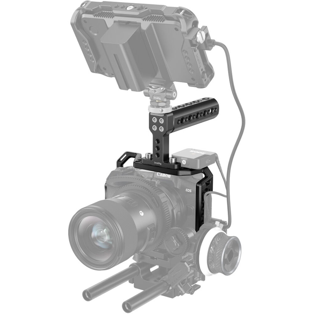Camera Cage for Canon EOS R Camera (Top Handle Included)