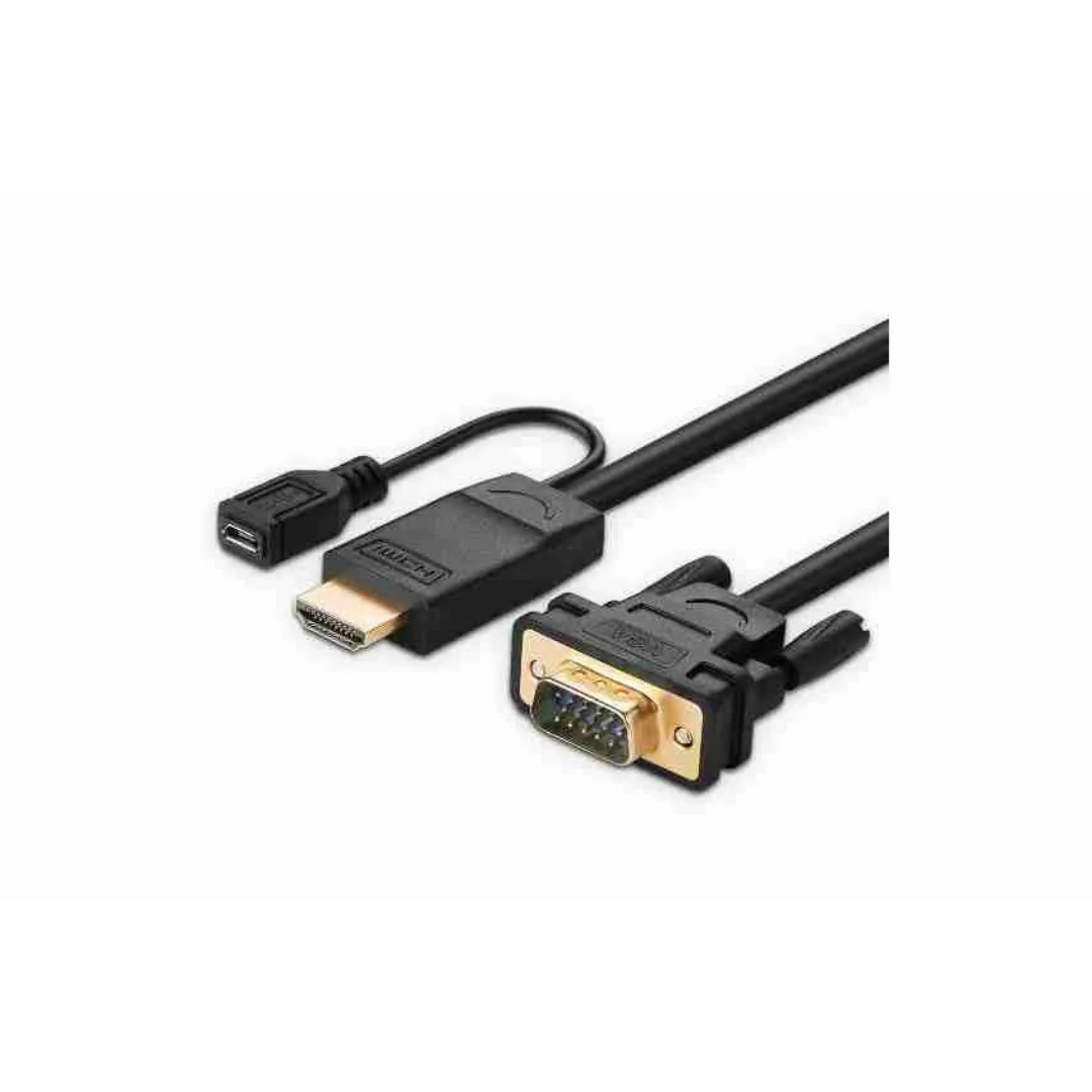 UGREEN HDMI To VGA Converter Round Cable - MM101 (UG-30449)