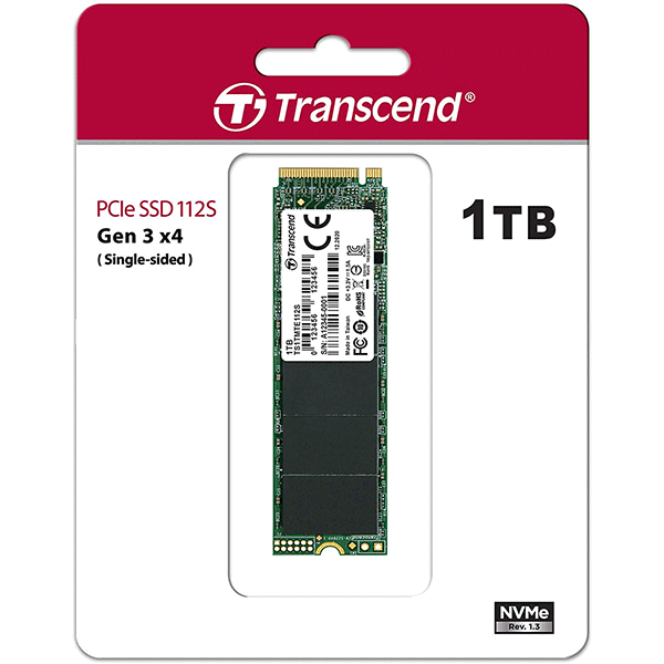 Transcend 1TB NVMe PCIe Gen3 x4 MTE112S M.2 SSD Solid State Drive TS1TMTE112S3