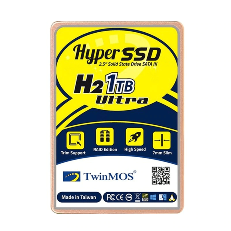 Twinmos H2 Ultra 2.5″ SATA Internal SSD 1TB – TM1000GH2U2