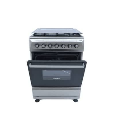 BEKO FSS53110GS 3-in-1 Gas Cooker with Oven – Silver0