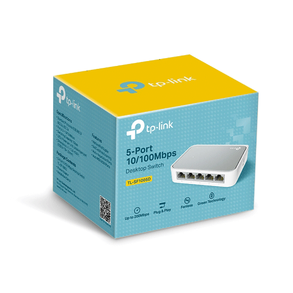 TP-Link 5-port 10/100Mbps Desktop Switch (TL-SF1005D)4