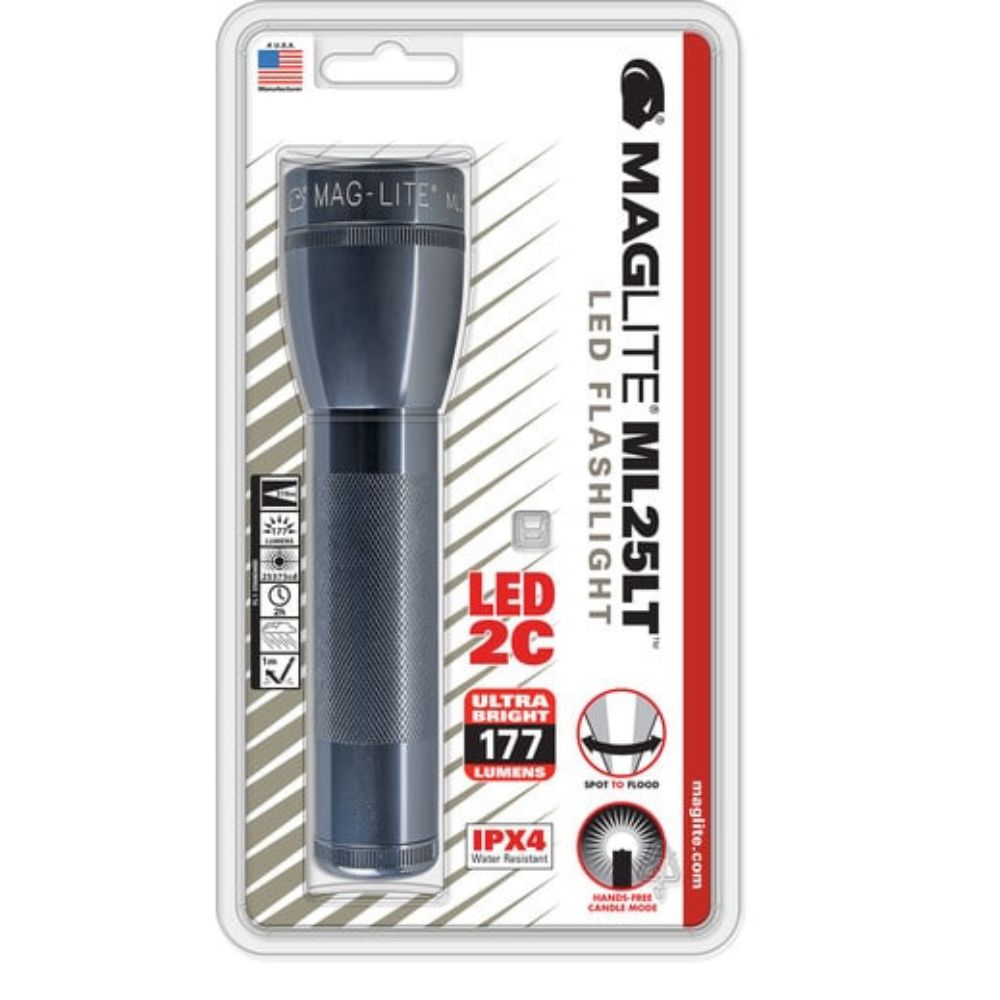 MAGLITE LED ML25LT 192 LUMENS FLASHLIGHT