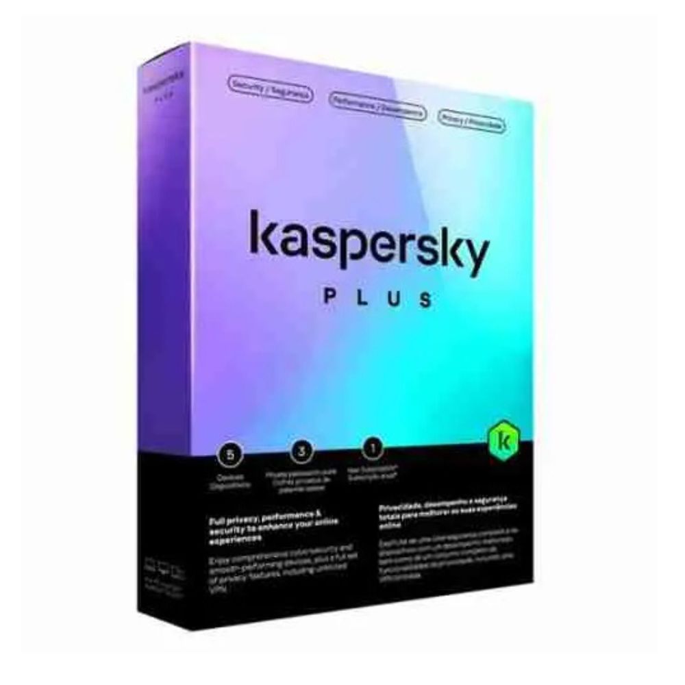 Kaspersky Plus 1 Device - 1 Year 