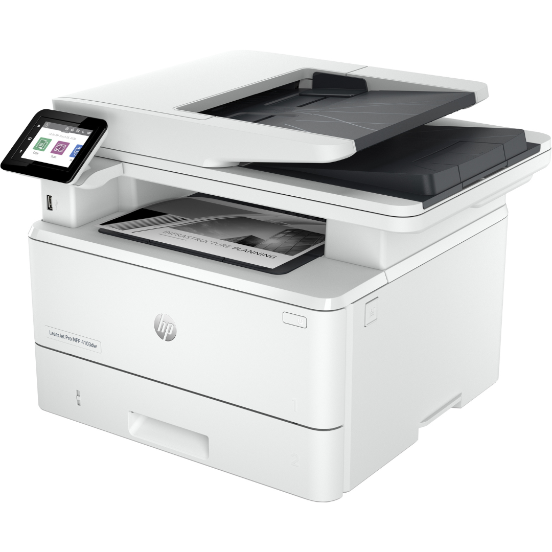 HP LaserJet Pro MFP 4103dw Printer- 2Z627A3