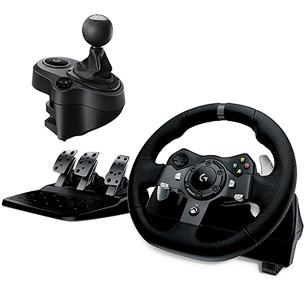 Logitech G920 Driving Force Racing Wheel + Logitech G Driving Force Shifter Bundle2