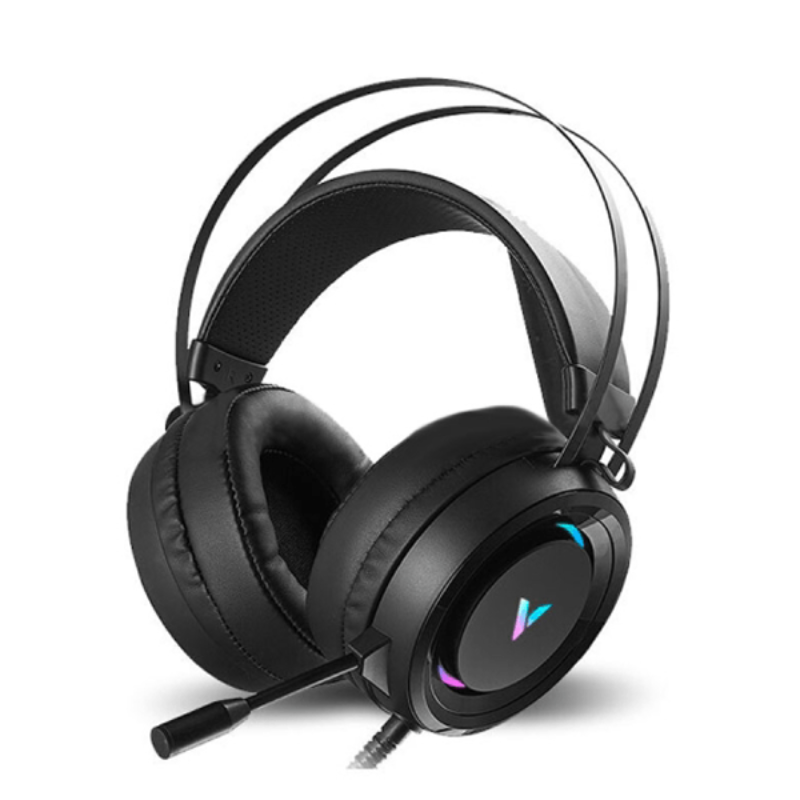RAPOO VH500 Gaming Headphone Wired Headset With Microphones 7.1 Sound Track RGB 4