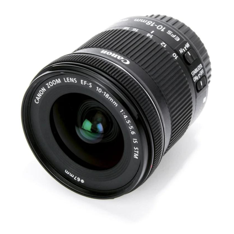 Canon EF-S 10-18mm f/4.5-5.6 IS STM Lens