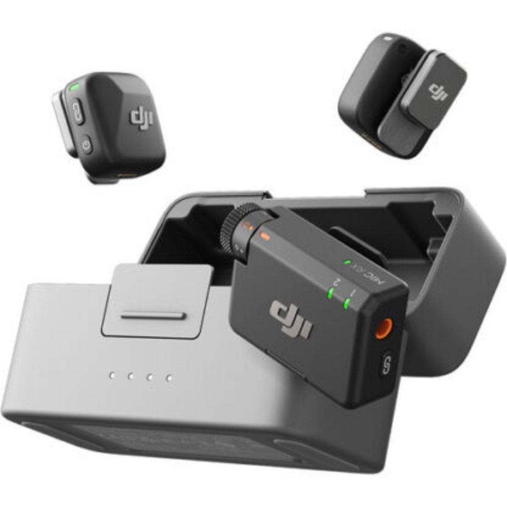 DJI Mic Mini 2-Person Compact Wireless Microphone System for Camera & Smartphone 