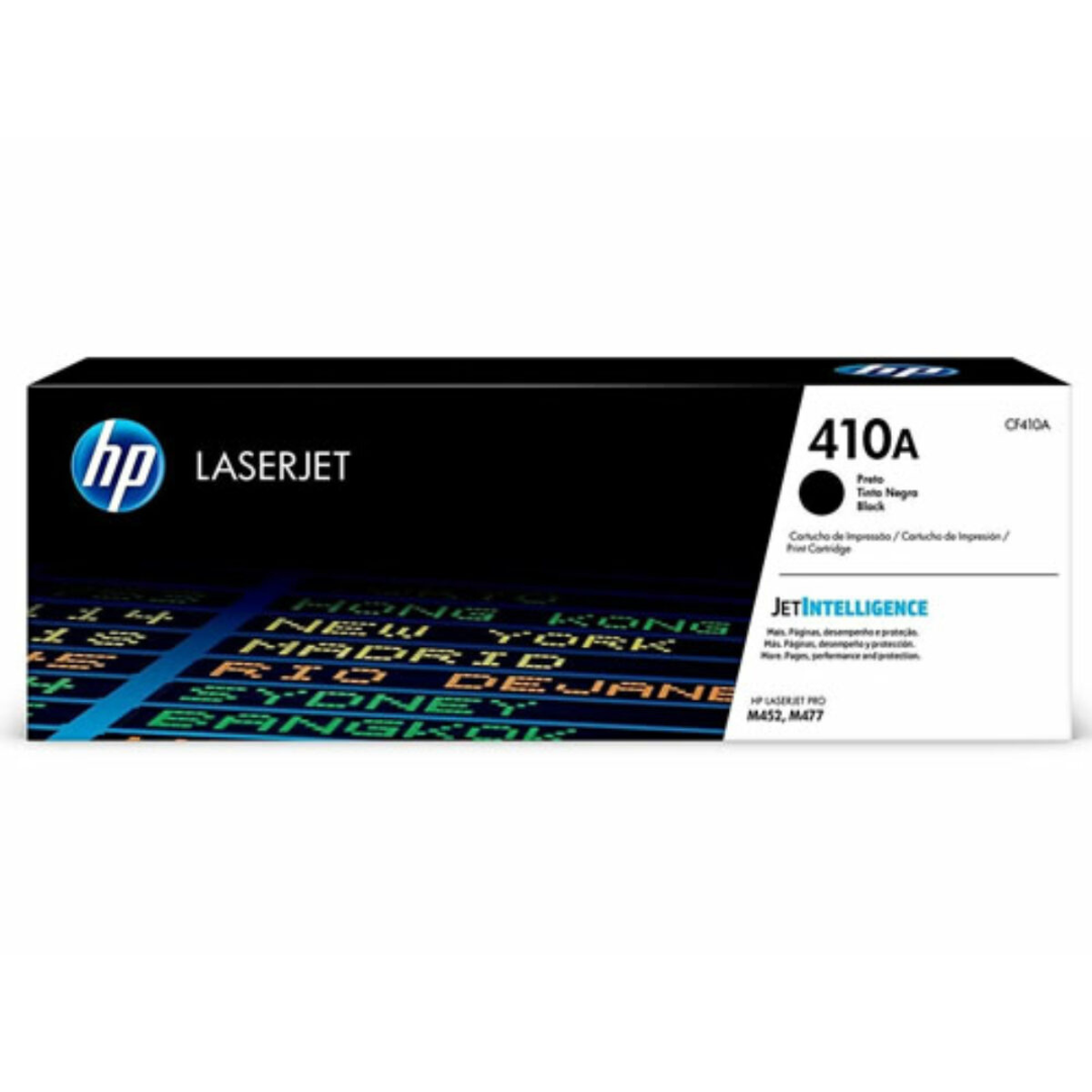 HP 410A Black Original LaserJet Toner Cartridge- CF410A2