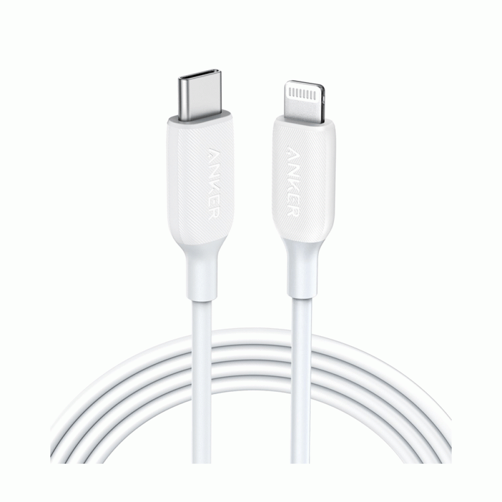Anker PowerLine III USB-C to Lightning (1.8m/6ft) -White 0